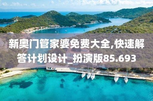 新奧門管家婆免費大全,快速解答計劃設計_扮演版85.693