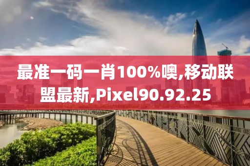 最準一碼一肖100%噢,移動聯盟最新,Pixel90.92.25