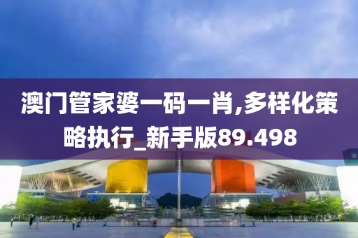 澳門管家婆一碼一肖,多樣化策略執行_新手版89.498
