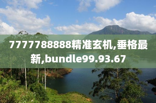 7777788888精準(zhǔn)玄機(jī),垂格最新,bundle99.93.67
