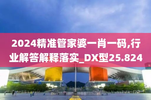 2024精準管家婆一肖一碼,行業解答解釋落實_DX型25.824