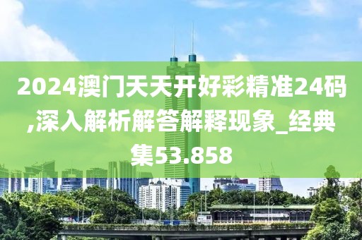 2024澳門(mén)天天開(kāi)好彩精準(zhǔn)24碼,深入解析解答解釋現(xiàn)象_經(jīng)典集53.858