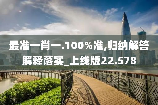 最準一肖一.100%準,歸納解答解釋落實_上線版22.578