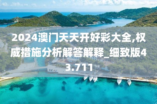 2024澳門天天開好彩大全,權威措施分析解答解釋_細致版43.711