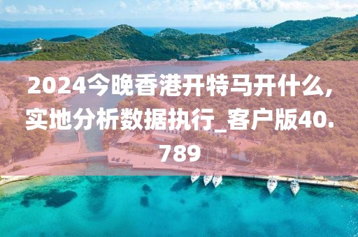 2024今晚香港開特馬開什么,實地分析數據執行_客戶版40.789