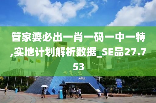 管家婆必出一肖一碼一中一特,實(shí)地計(jì)劃解析數(shù)據(jù)_SE品27.753