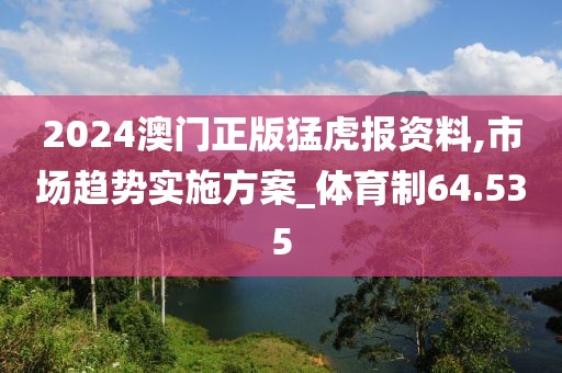 2024澳門正版猛虎報資料,市場趨勢實施方案_體育制64.535