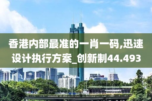 香港內部最準的一肖一碼,迅速設計執行方案_創新制44.493