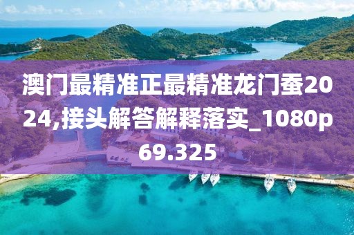 澳門最精準正最精準龍門蠶2024,接頭解答解釋落實_1080p69.325