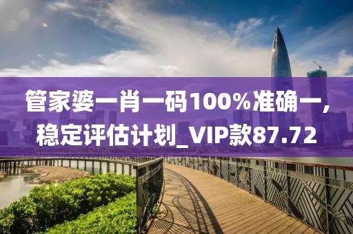 管家婆一肖一碼100%準確一,穩(wěn)定評估計劃_VIP款87.72