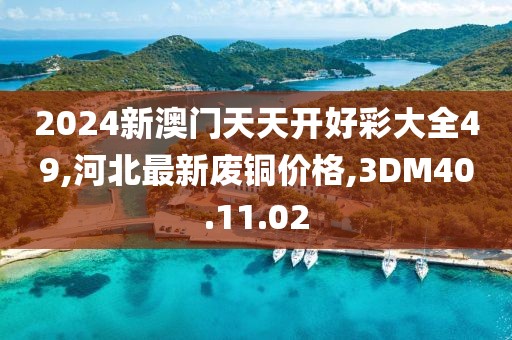 2024新澳門天天開好彩大全49,河北最新廢銅價格,3DM40.11.02